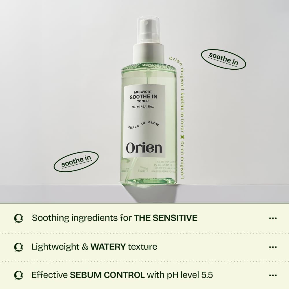 Orien Mugwort Soothe in Toner